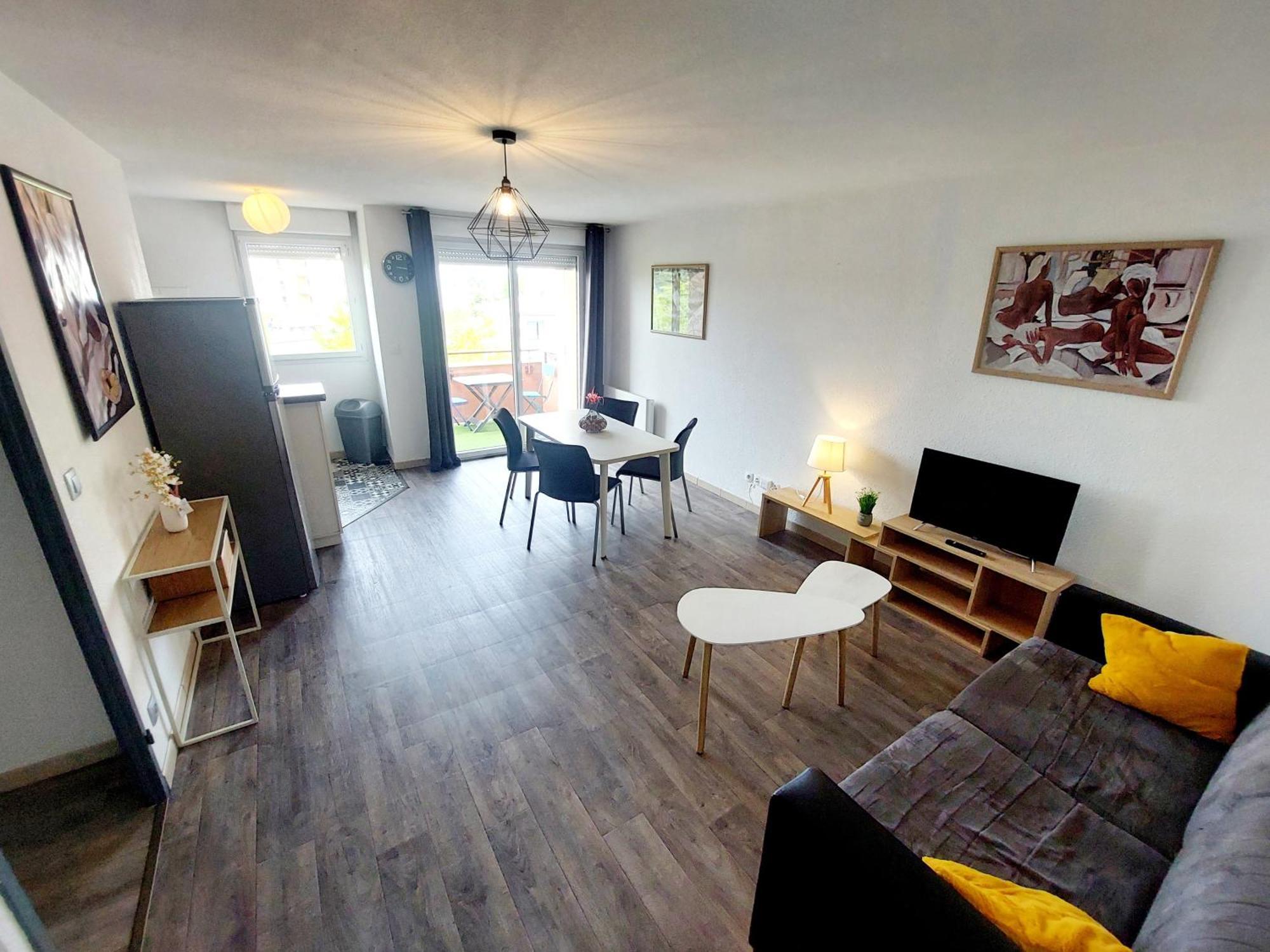 Apartament Le Montauriol - Logement Avec Terrasse - Piscine -Tennis - Place De Parking Privee Montauban Zewnętrze zdjęcie
