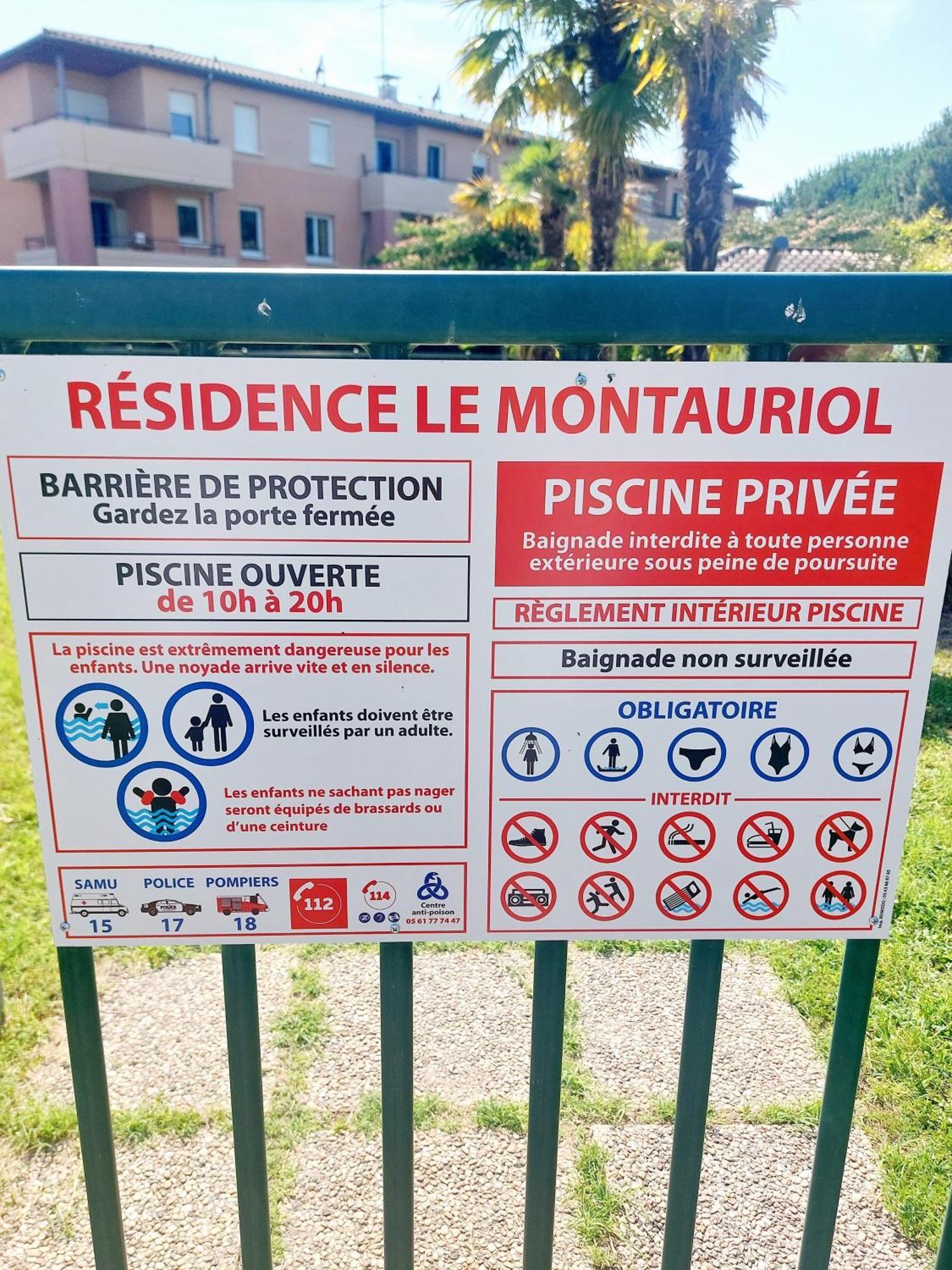Apartament Le Montauriol - Logement Avec Terrasse - Piscine -Tennis - Place De Parking Privee Montauban Zewnętrze zdjęcie